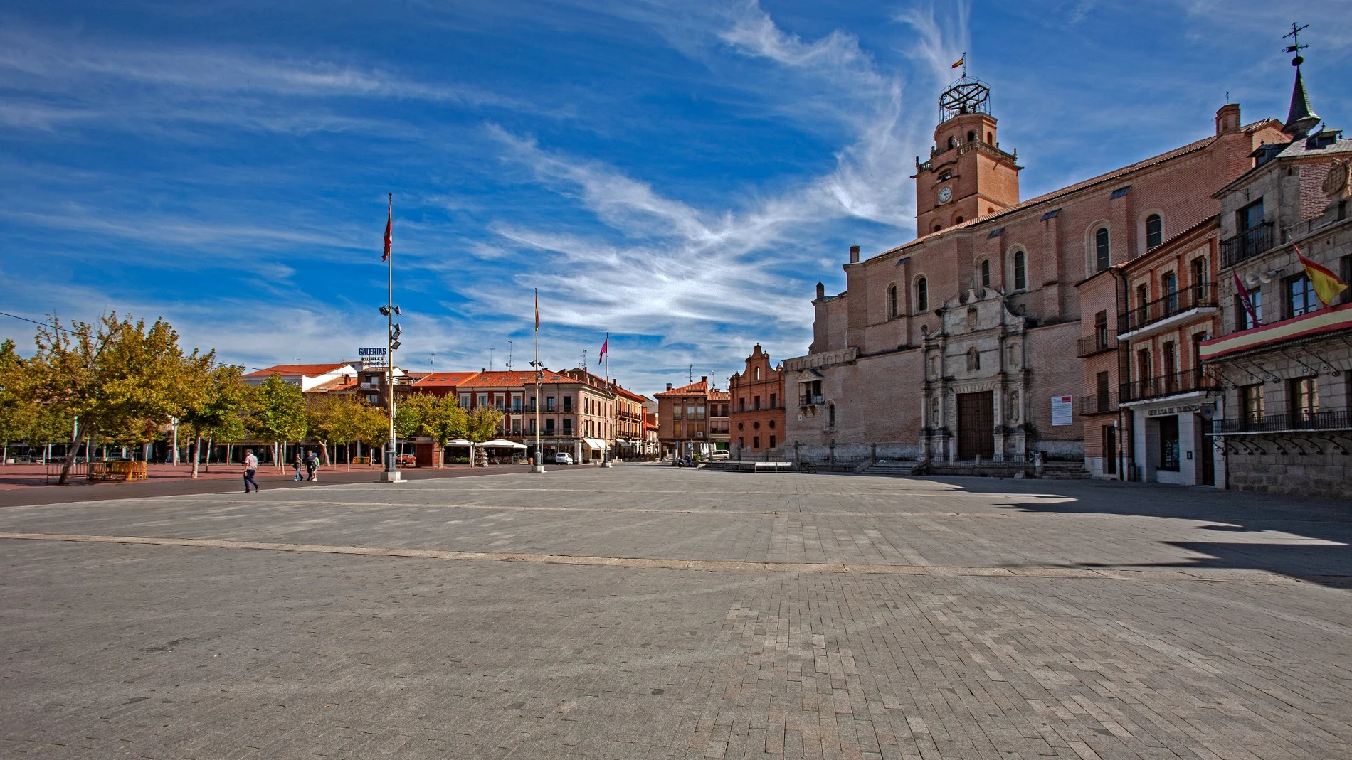 Plaza Mayor de la localidad vallisoletana de Medina del Campo
