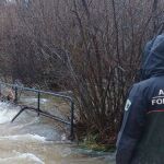 Nueve carreteras cortadas por inundaciones en Madrid