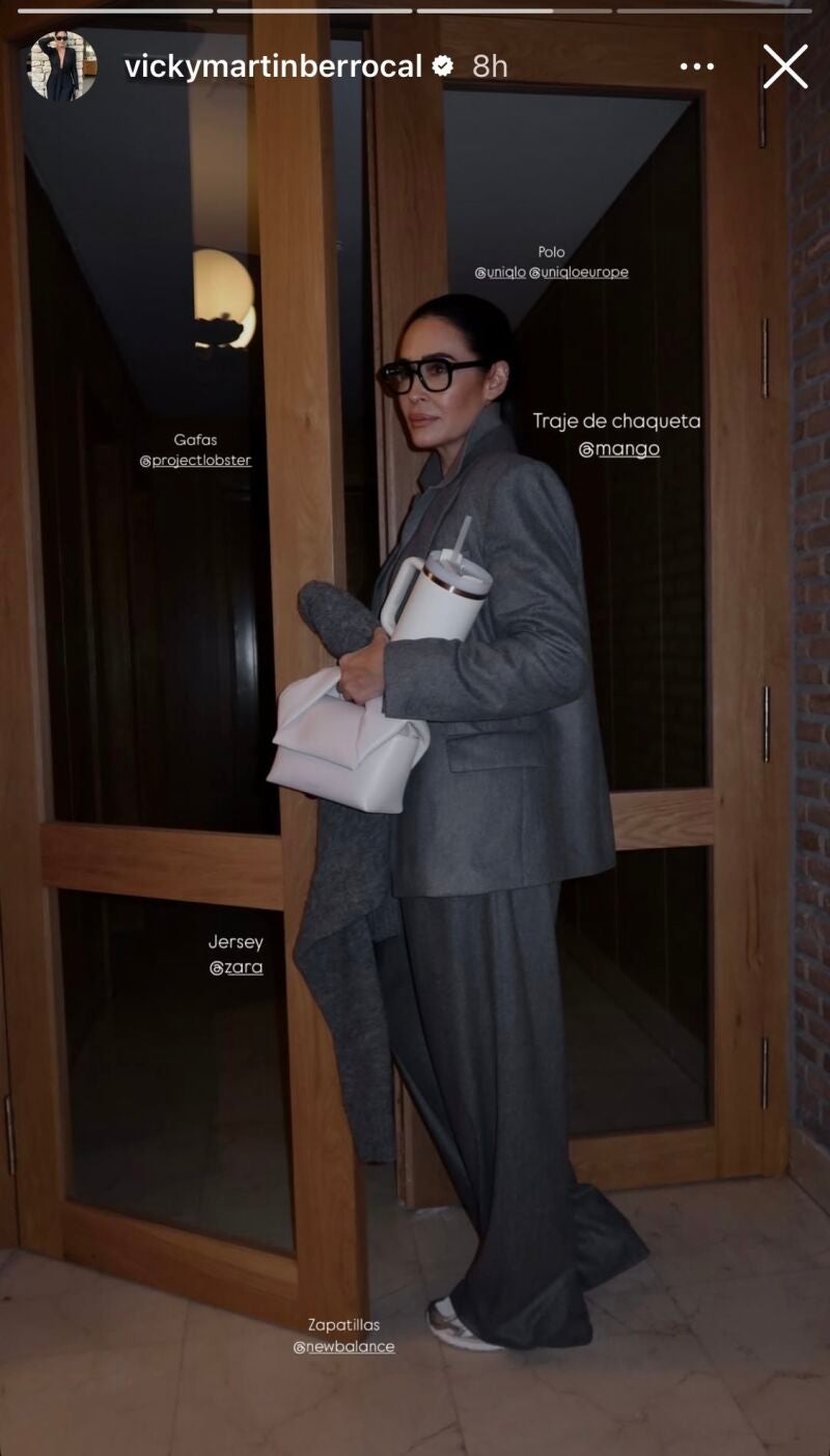 El look de Vicky Martín Berrocal.
