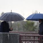 Aemet avisa de un episodio de lluvias y vientos intensos en la Península hasta el martes por la borrasca Jana