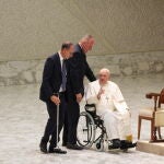 El Papa Francisco en una de sus Audiencias Generales
