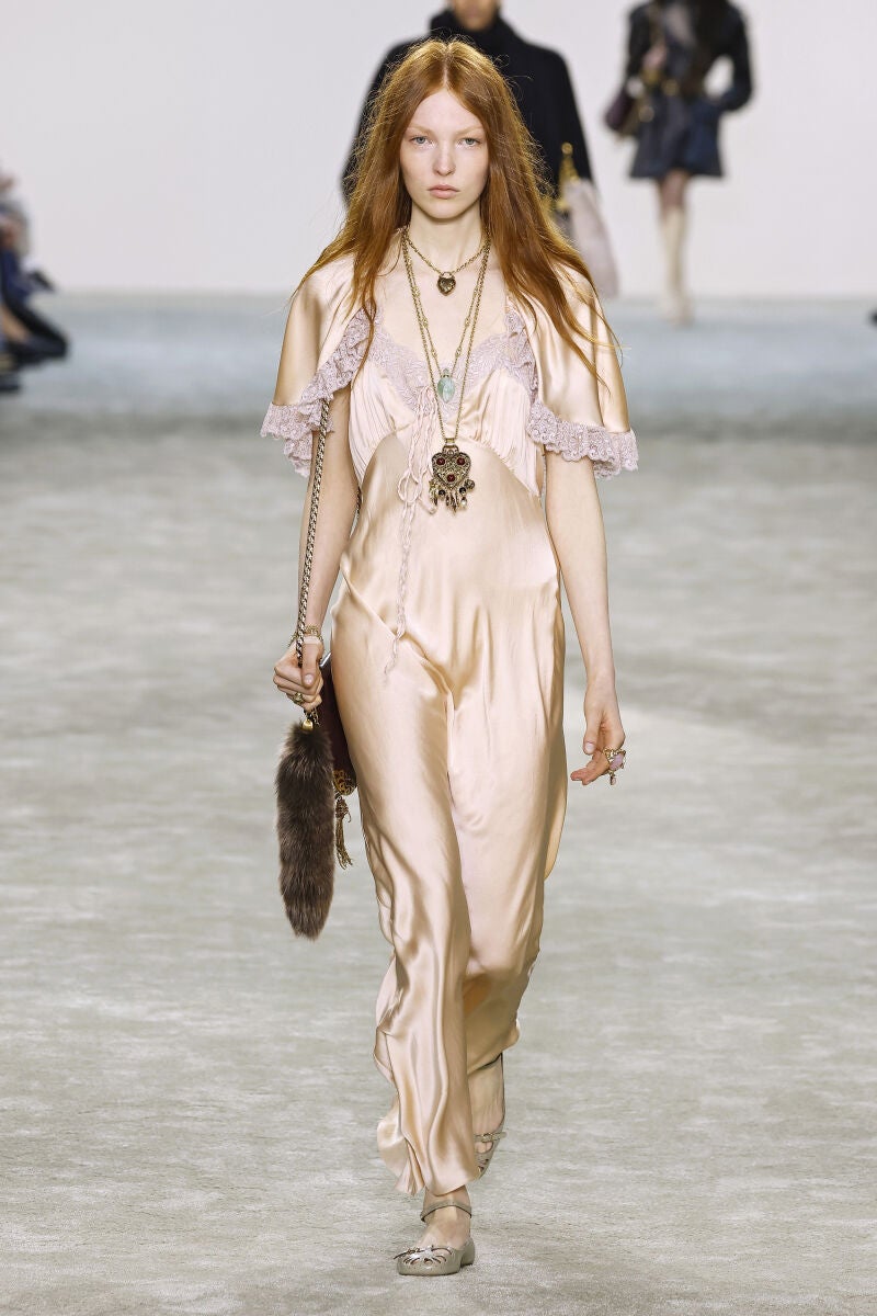 Desfile Otoño-Invierno 2025 de Chloé en París.