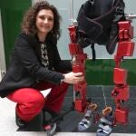 La ingeniera industrial Elena García Armada, que ha desarrollado el primer exoesqueleto biónico del mundo para niños