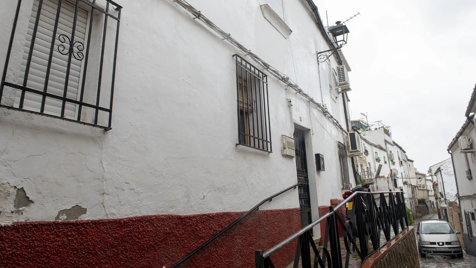 Vivienda de Martos (Jaén) donde tuvo lugar el asesinato