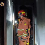 Once personas afectadas por inhalación de humo en le incendio de una vivienda en Torrent