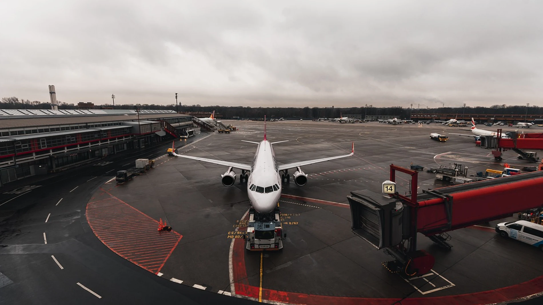 Imagen de archivo de un aeropuerto