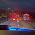 Detenida una conductora por saltarse un control en Verín y darse a la fuga en una persecución durante 20 kilómetros