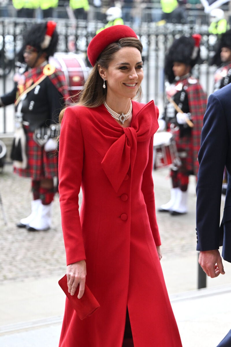 Kate Middleton, radiante en su reaparición en el Día de la Commonwealth 