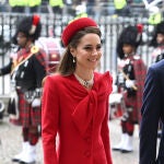 Kate Middleton, radiante en su reaparición en el Día de la Commonwealth 