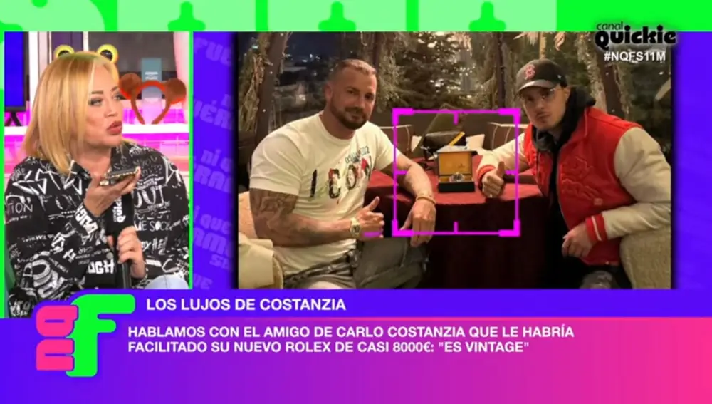 Belén Esteban en "Ni que fuéramos Shhh"