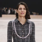 Carlota Casiraghi en el desfile de Chanel. 