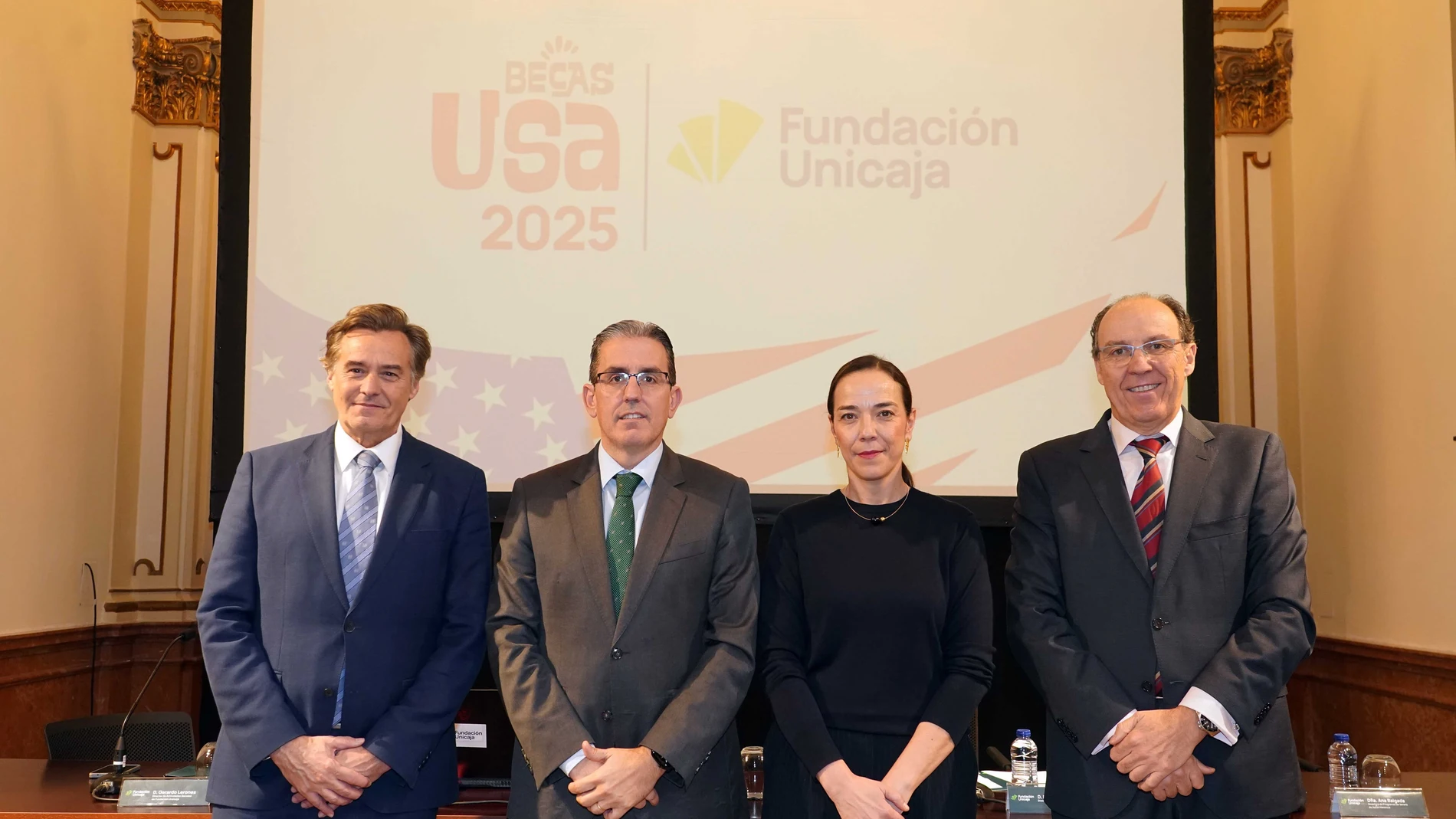Presentación de la nueva convocatoria del programa Becas USA de la Fundación Unicaja. REMITIDA / HANDOUT por FUNDACION UNICAJA Fotografía remitida a medios de comunicación exclusivamente para ilustrar la noticia a la que hace referencia la imagen, y citando la procedencia de la imagen en la firma 11/03/2025
