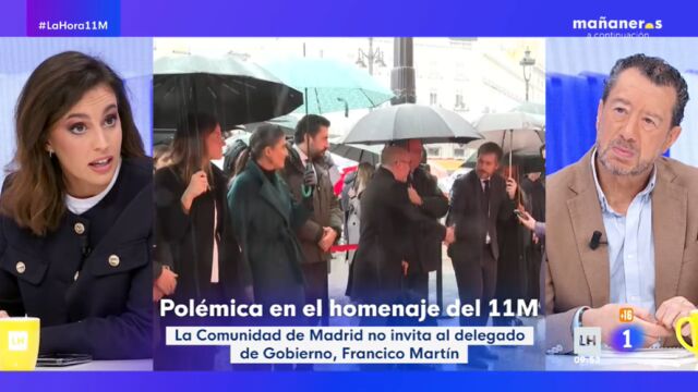 Aída Bao y Federico Quevedo en 'La hora de La 1'