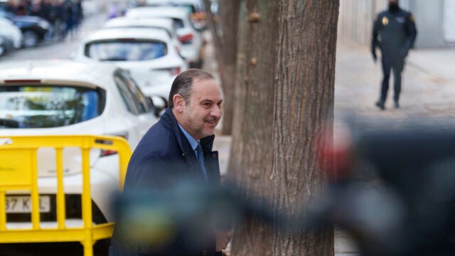 José Luis Ábalos llega al Tribunal Supremo