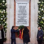 Acto en recuerdo a las víctimas del 11M