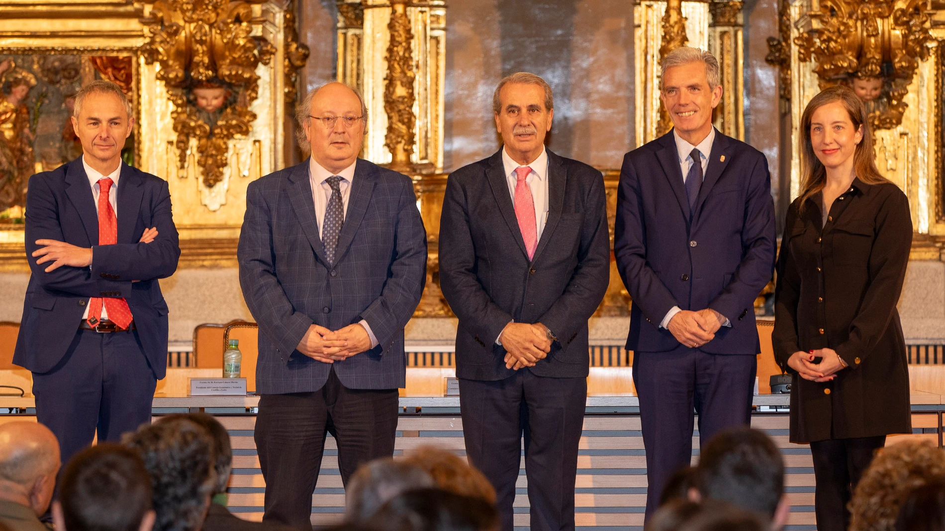 Jornada 'Más de cuatro décadas de Castilla y León' con la presentación del libro ‘Castilla y León: 40 años de autonomía’ a cargo del presidente del Consejo Consultivo, Agustín Sánchez de Vega, y el delegado territorial de la Junta, José Francisco Hernández , se celebra una mesa redonda con el presidente del Consejo Económico y Social (CES) de Castilla y León, Enrique Cabero; la consejera del Consultivo, María del Valle Ares, y el catedrático de Derecho Administrativo de la Universidad de Salamanca Ricardo Rivero
