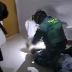 Un momento de la operación