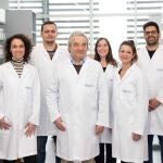 El equipo del Grupo de Investigación en Biología de las células B del Institut de Recerca del Hospital del Mar que ha liderado el estudio