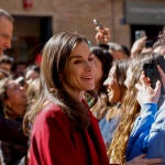 Los Reyes se reúnen con organizaciones empresariales para conocere la marcha de las tareas de reconstrucción de las zonas afectadas por la dana