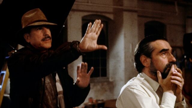 Néstor Almendros trabajando con Martin Scorsese