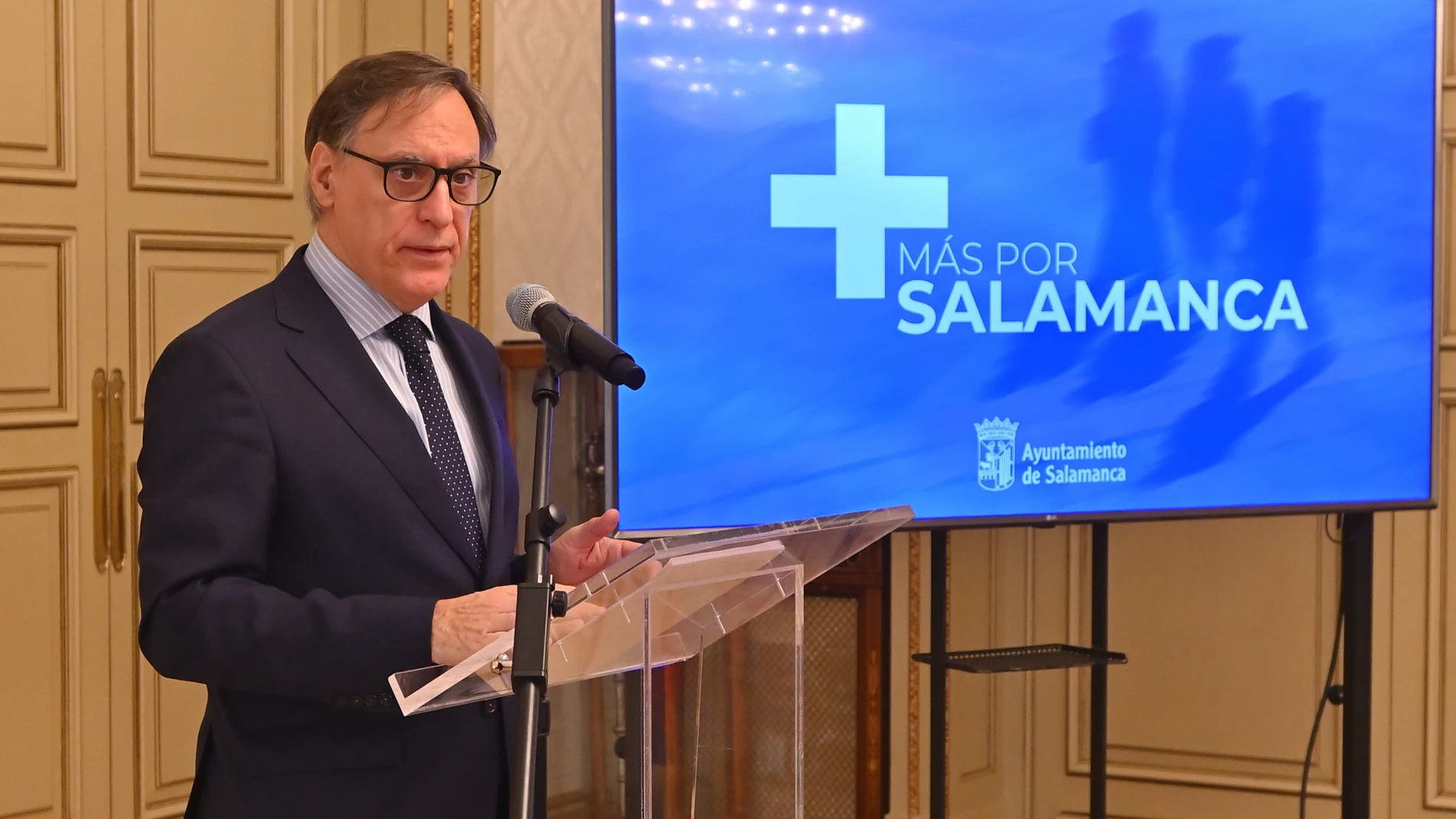 El alcalde de Salamanca, Carlos García Carbayo