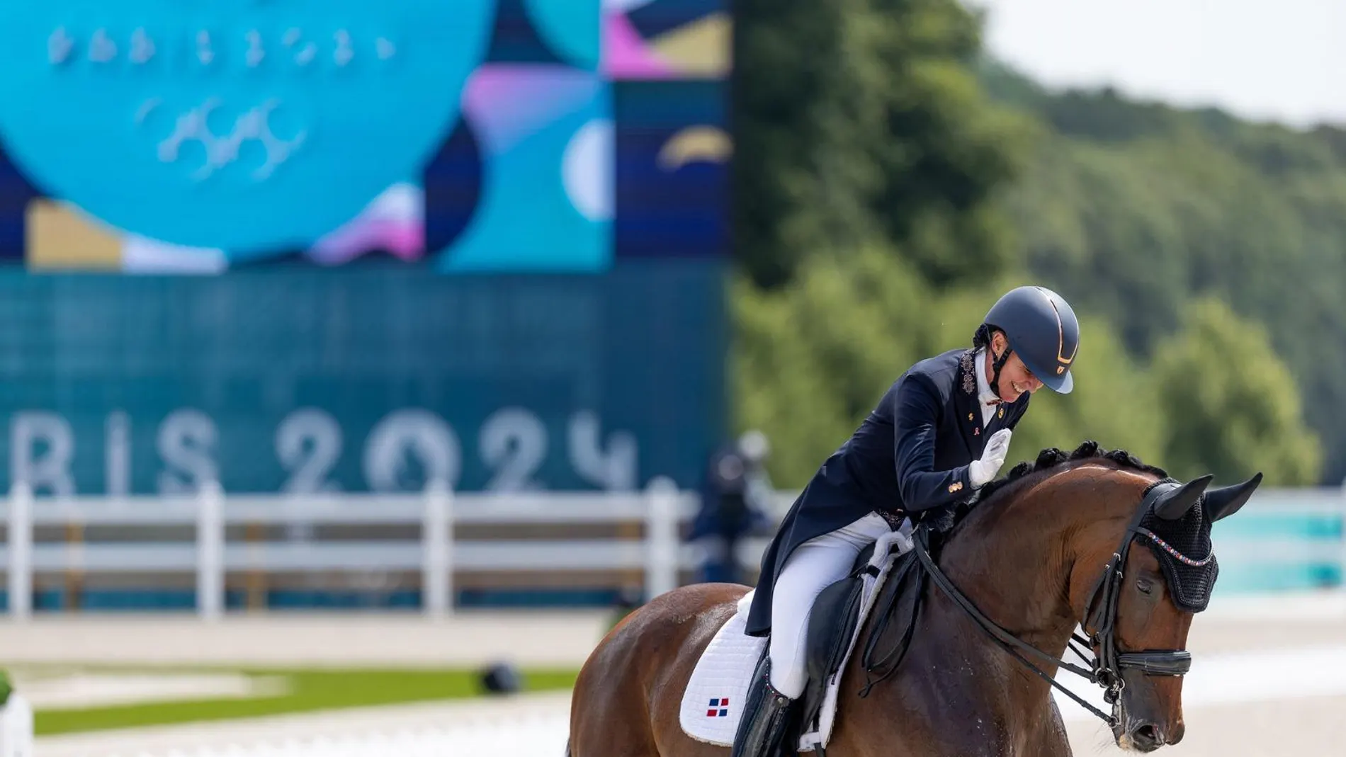 Yvonne Losos, en los Juegos de París