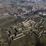 Una imagen aérea del recinto de Sant Ferran
