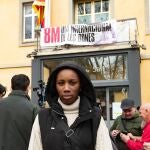 La hija del imán desalojado en Salt (Girona), Henda Diawara