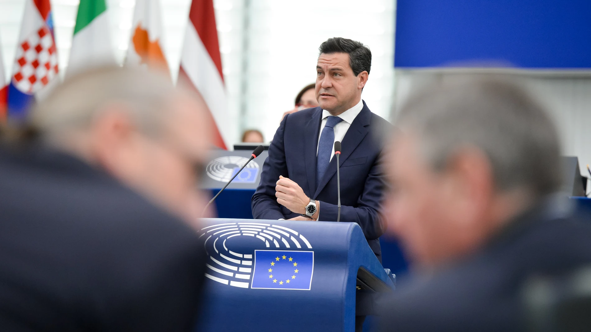 El eurodiputado Raúl de la Hoz