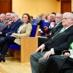 Los consejeros Suárez-Quiñones y González Corral asisten a la toma de posesión de Lorena de la Fuente Ruiz como integrante de la Academia de Ciencias Veterinarias de Castilla y León