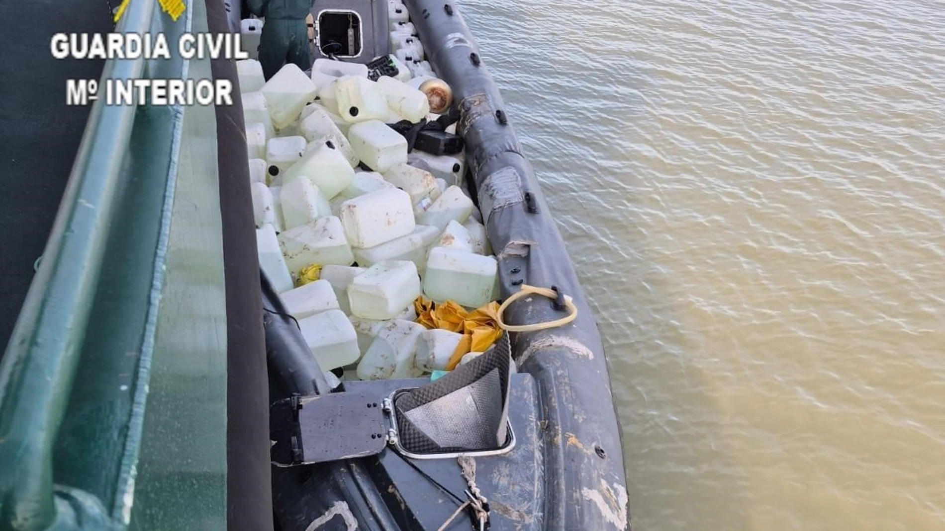 Imagen de archivo de una narcolancha