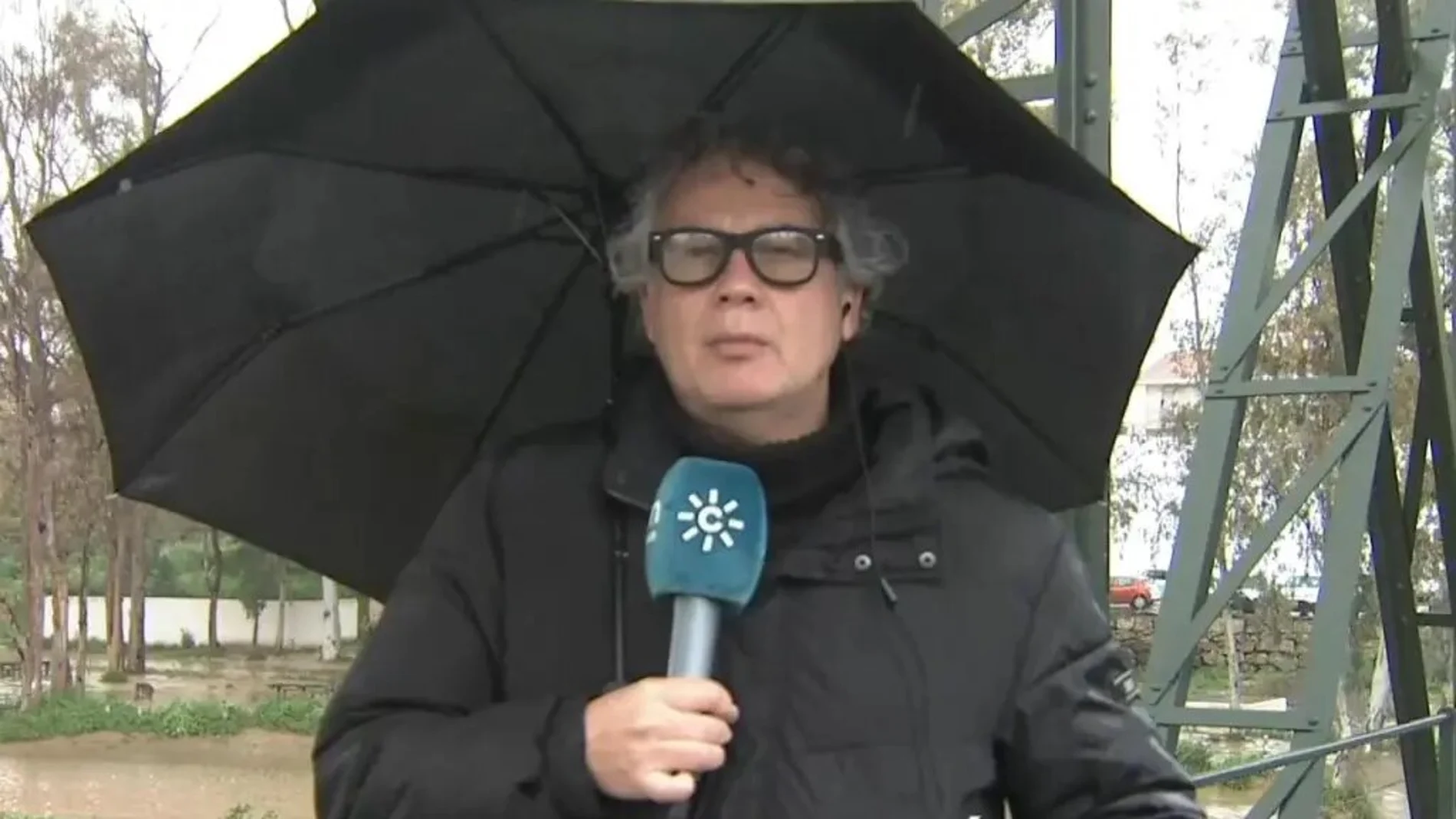 Javier Barón, reportero de Canal Sur