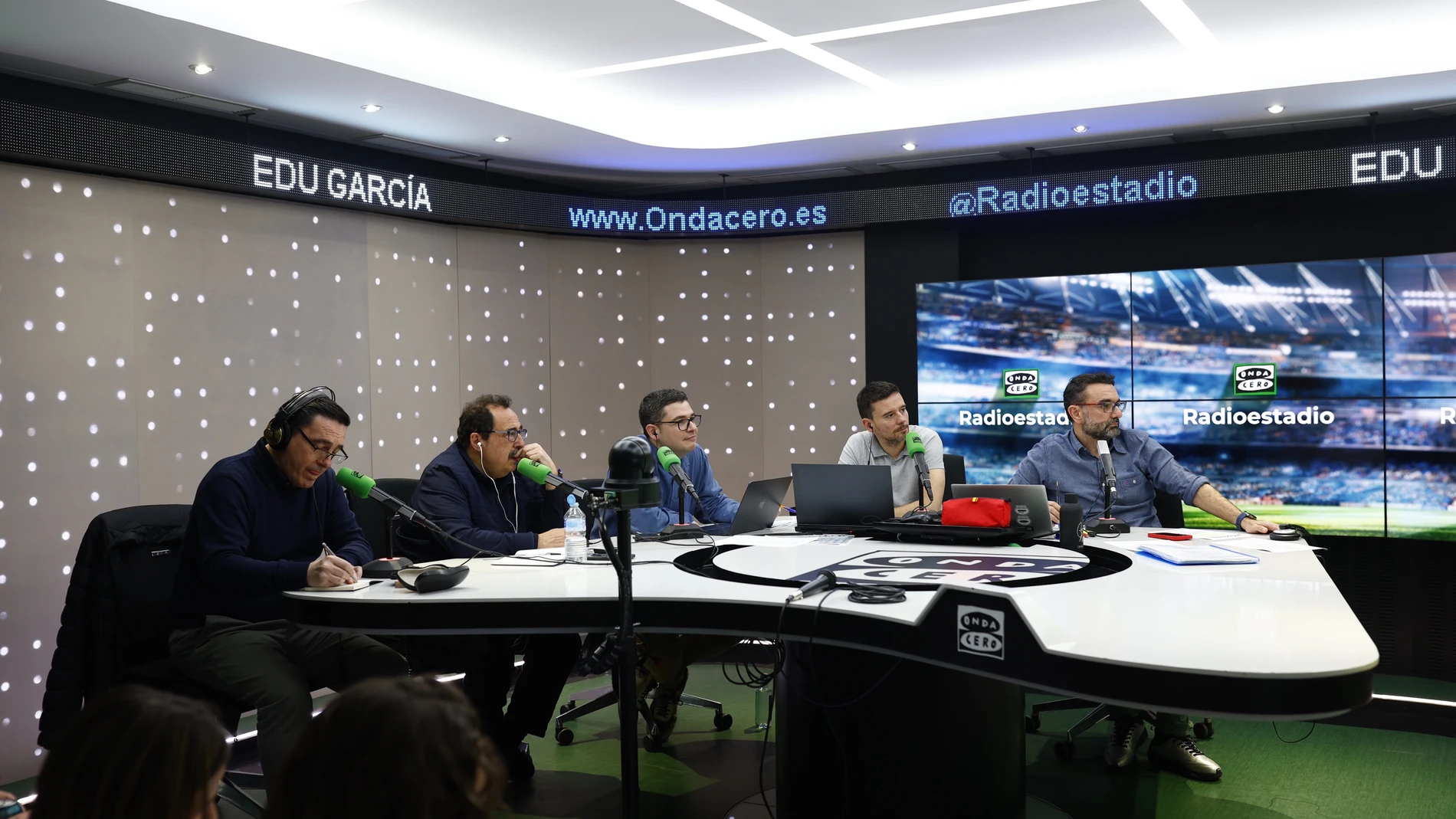 Derbi de la Champions League en Radio Estadio de Onda Cero.