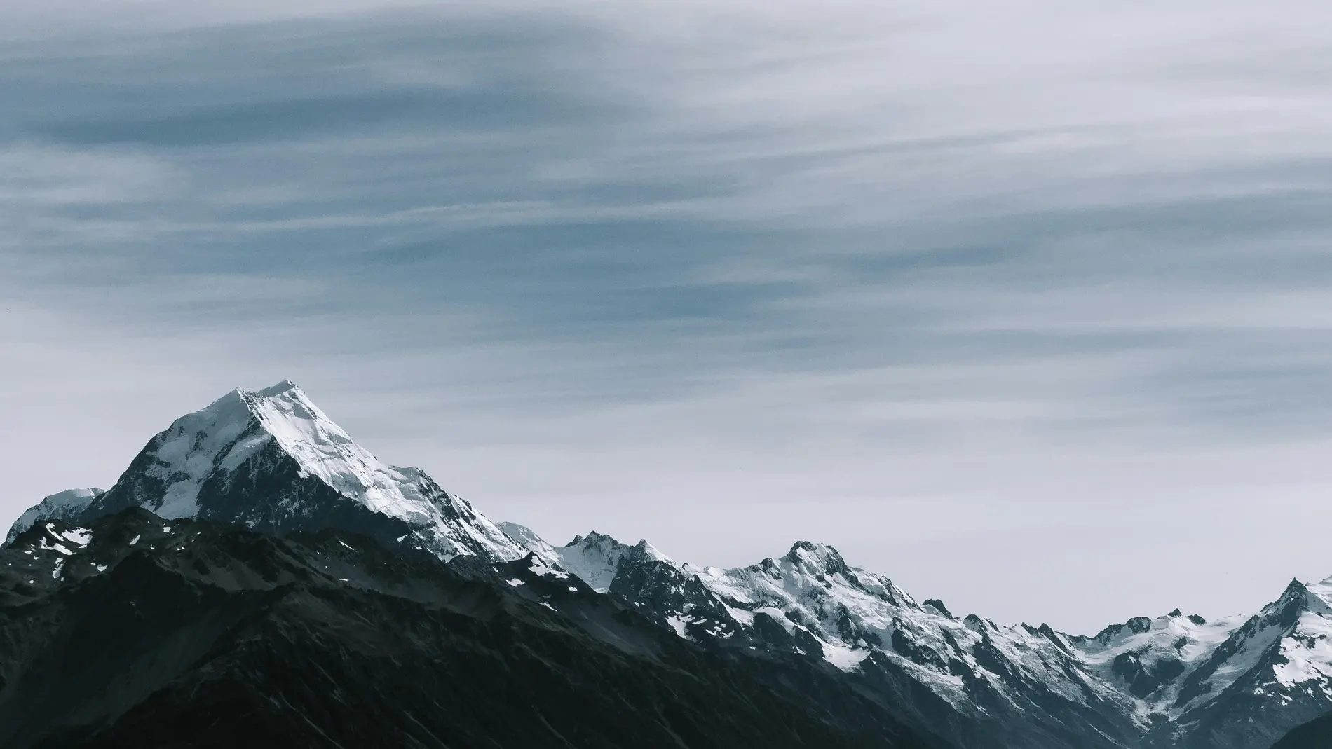 Imagen de archivo de una cordillera