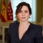La presidente de la Comunidad, Isabel Díaz Ayuso