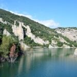 Imagen de archivo sobre el embalse de Canelles