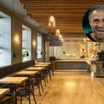 Imagen de un restaurante con Luis Enrique