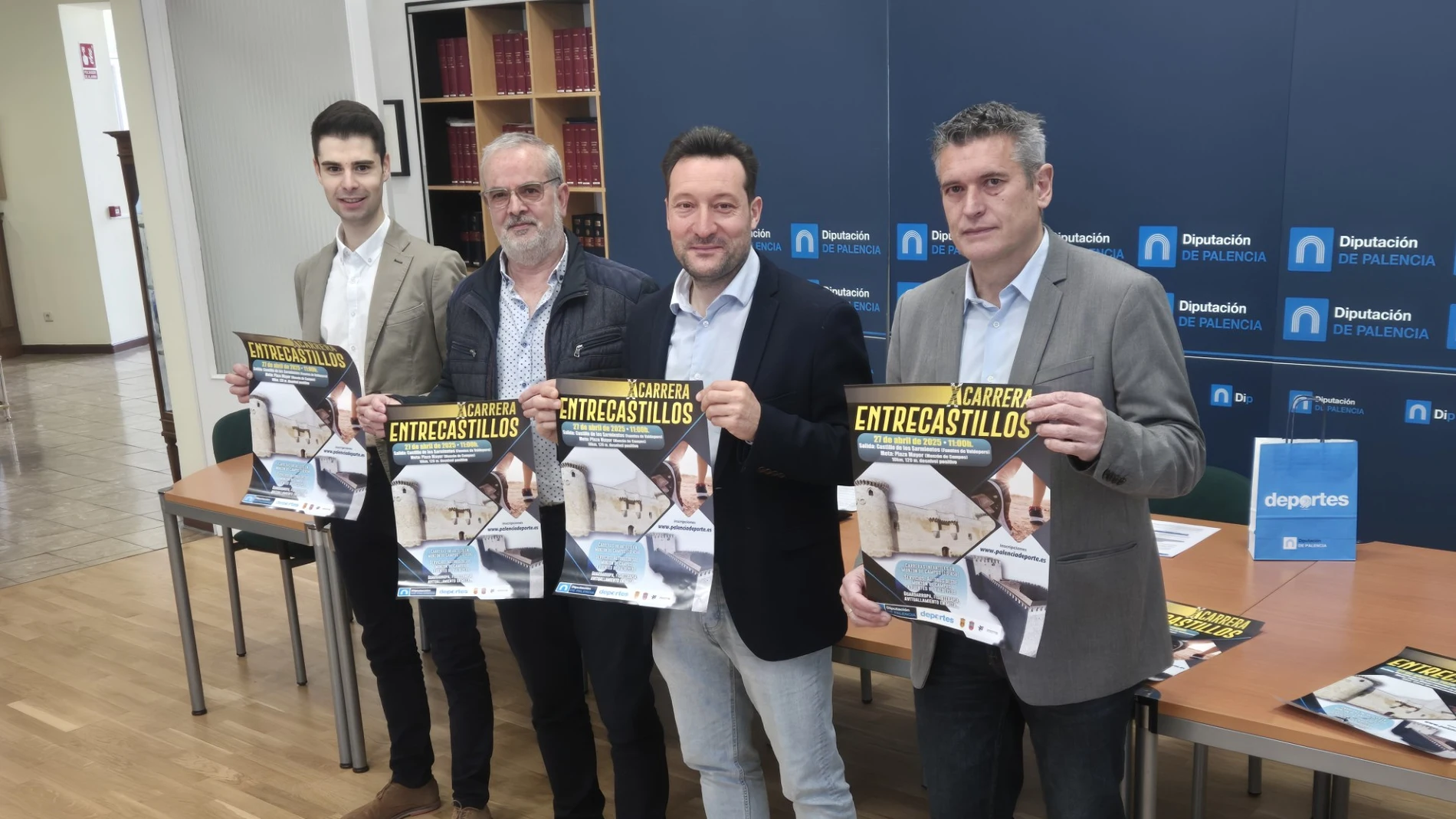 Presentación de la X carrera “Entre Castillos” se cele-brará el próximo domingo 27 de abril