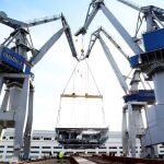 Astilleros de Navantia en San Fernando (Cádiz)