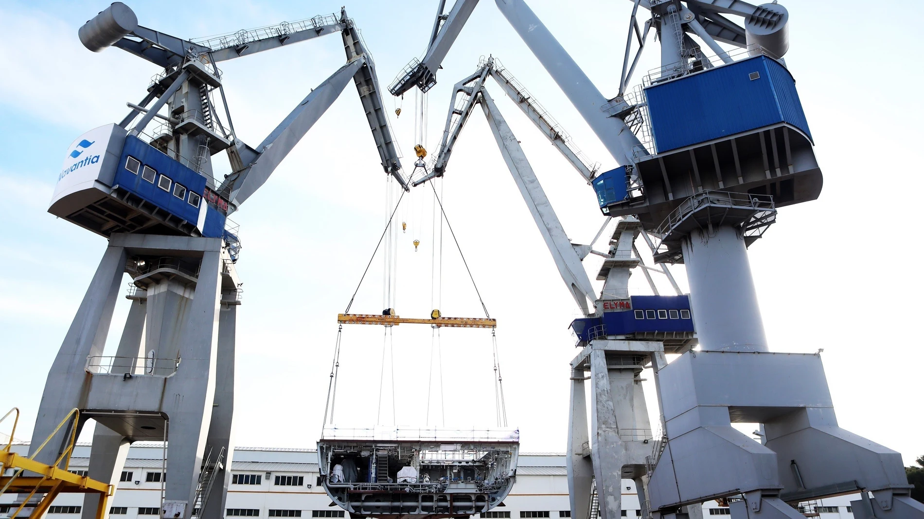 Astilleros de Navantia en San Fernando (Cádiz)