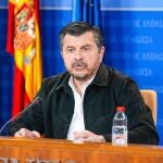El portavoz del PP en el Parlamento andaluz, Toni Martín