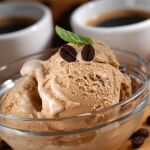 ¿Los helados de café tienen cafeína?