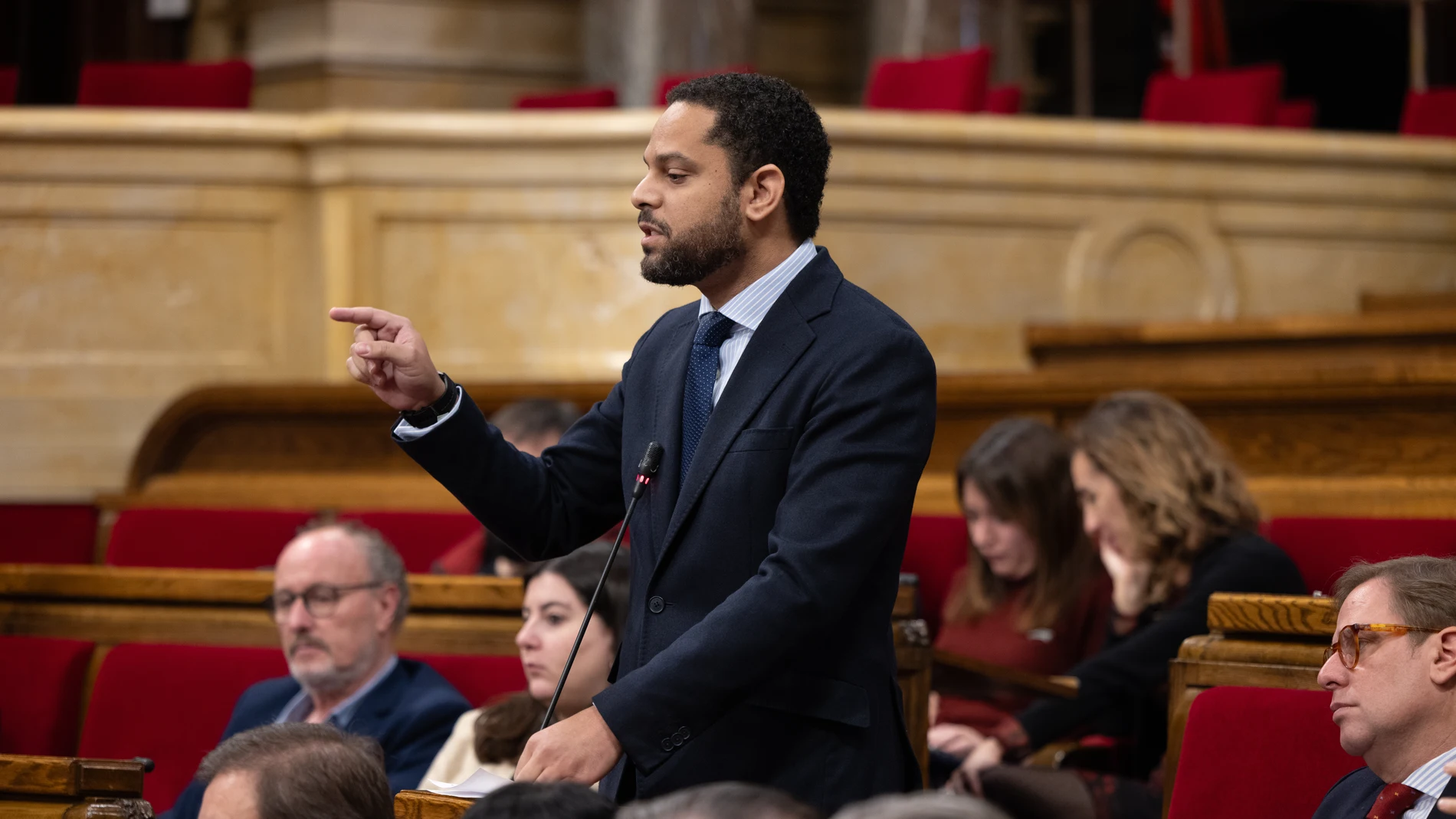 Ignacio Garriga, líder de Vox en Cataluña