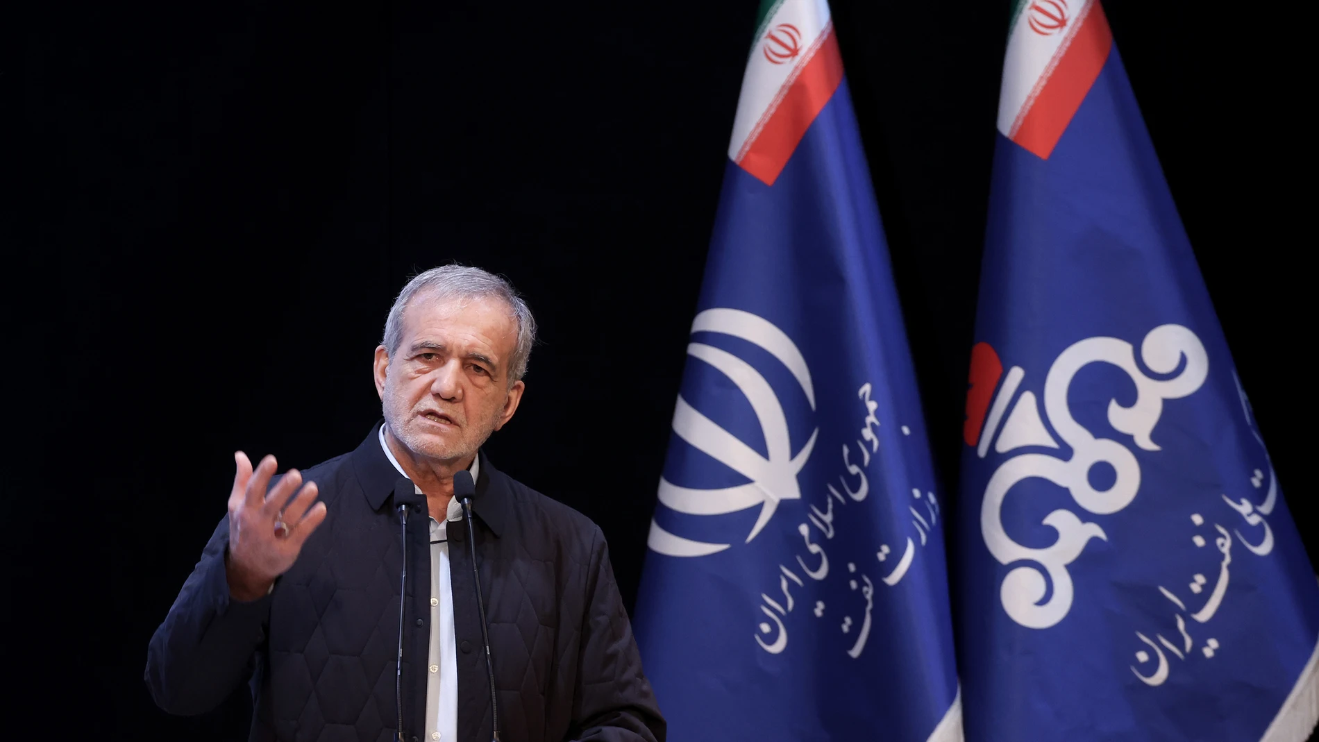 El presidente de Irán, Masud Pezeshkian Europa Press/Contacto/Iranian Presidency 08/03/2025 ONLY FOR USE IN SPAIN