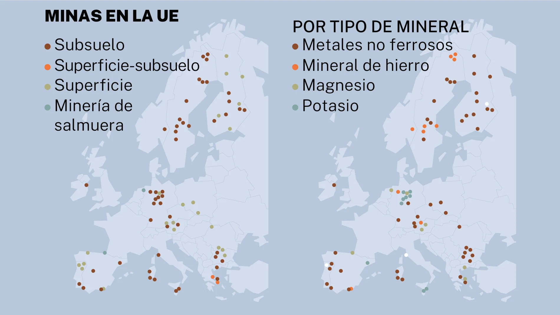 Explotación minera y minerales