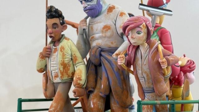 AV.- Fallas.- Duc de Gaeta logra el Ninot Indultat infantil de las Fallas 2025 y se salvará de las llamas de la 'Cremà'