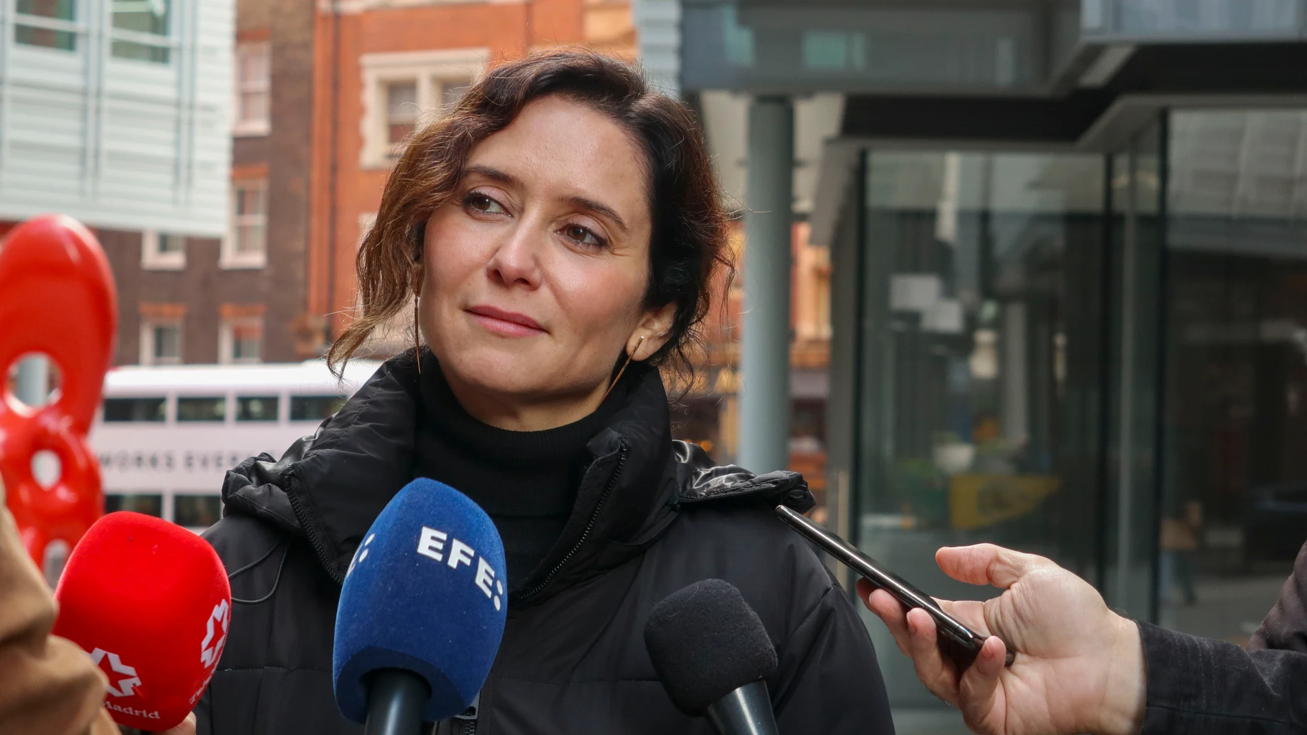 La presidenta de la Comunidad de Madrid, Isabel Díaz Ayuso