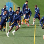 Entrenamiento del Real Madrid