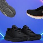 Skechers, Adidas, Under Armour… Zapatillas negras top ventas por menos de 40 euros
