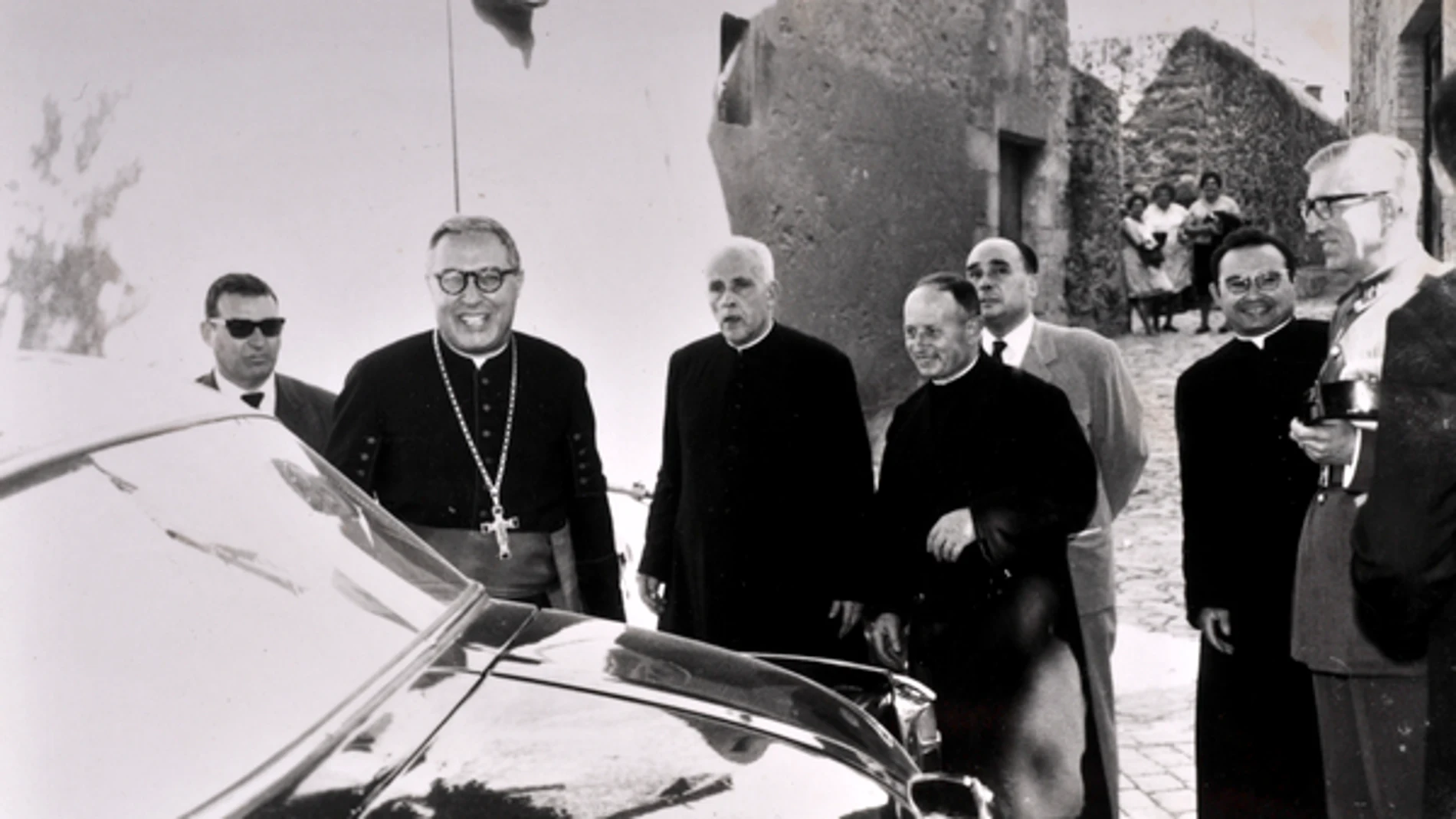 Despido del obispo de Girona, Narcis Jubany y Arnau, de Celrà